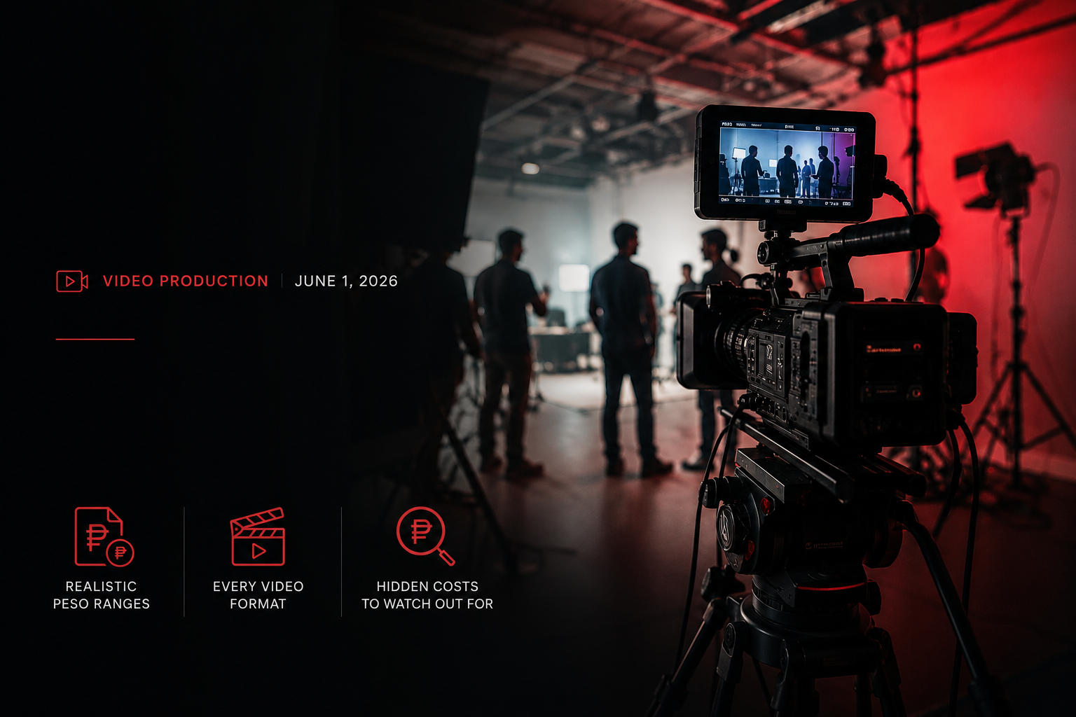 Video production cost Philippines